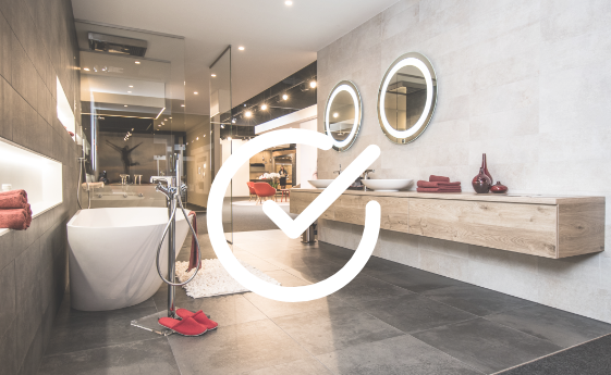 Ruime badkamer